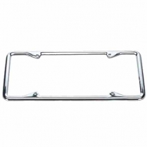 Early Style License Plate Frame - Chrome 14"x 6"