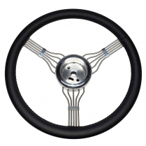 Banjo Style Steering Wheel - Black w/Adapter