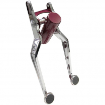 Goolsby 180 Deg Round Brake & Clutch Arms - Black & Rubber