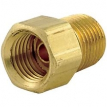 1/4" NPT Male to 3/8" Inverted Flare Female Adapter Fitting