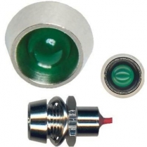 Classic Style Normal Intensity Green LED - 5/16"