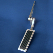 Gas Pedal with Swivel Pad - Aluminum & Rubber