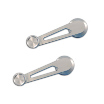 <N/A> Deluxe Window Cranks without Inserts - Polished