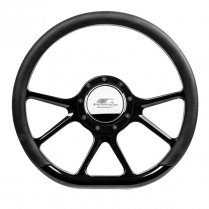 D-Shape 14" Prism Select Steering Wheel Only - Black