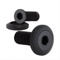 Pro-Bolts 5/16-18 x 1" with 1" Washers (Pair) - Black