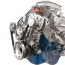 Tru Trac Serp System Alternator Only SB Ford - Polished