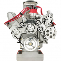 Tru Trac Serp System Ford FE Premium Alt & PS - Polished