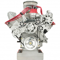 Tru Trac Serp System Ford FE Premium Alt Only - Polished