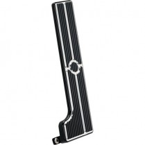 1958-64 Chevy Floor Mounted Gas Pedal - Black Anodized