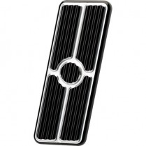 1967-69 Camaro Gas Pedal Pad - Black Anodized