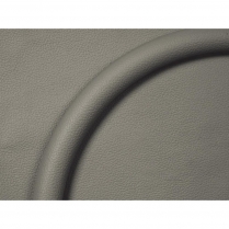 Half-Wrap Ring - 14" Light Gray Leather