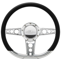 Steering Wheel 14" D-Shape Trans Am - Polished