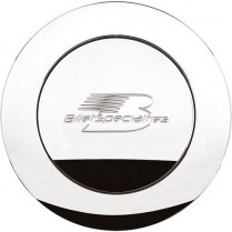 Billet Specialties Logo Large Horn Button - Polished