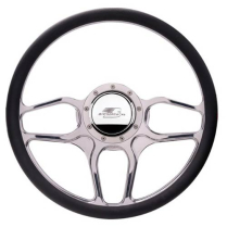 Half Wrap 15.5" Win Lite Polished Steering Wheel