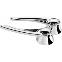 Ball Milled Inside Door Handle for Ford to 48 - Polished