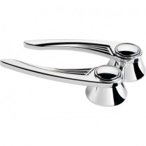 Ball Milled Inside Door Handle for GM to 48 - Polished