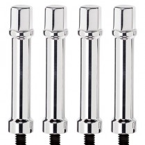 Hex Valve Cover Hold Down Set, Pack of 4 - Polished