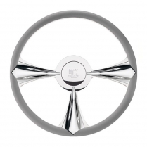 Stiletto Profile Series Half Wrap S/Wheel - Polished 15.5"