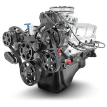 302 cid SBF Dressed Crate Engine Black Pulley Sys Frt Sump