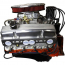 New BP 327 cid Vette Dressed Crate Engine w/Tack Drive Dist