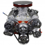 New BP 327 Vette Dressed Crate Engine with Pulley Kit