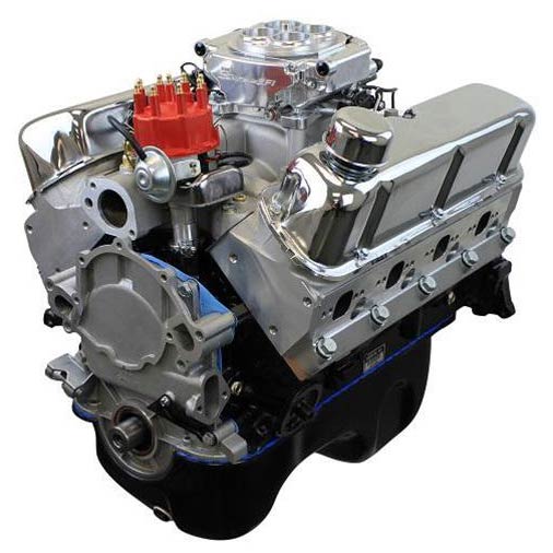 347 cid Ford Base Dressed Stroker Crate Engine w/Alum Heads