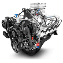 342 cid 415 HP Crate Engine w/Front Sump & Black Drive Kit