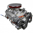 GM 383 cid 436 HP Dressed Crate Engine w/Polished Drive Kit