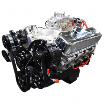 New BPE 454 cid 460 HP Dressed Crate Engine w/Black Drive Kt