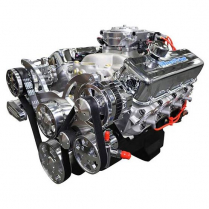 New BPE 496 cid 600 HP Crate Engine w/Polished Drive Kit