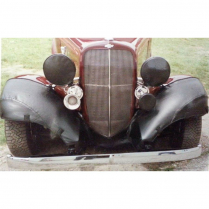 1933 Chevy Master Passenger Car Front Fender Bra