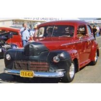 1946-48 Ford Passenger Car Fender Bra