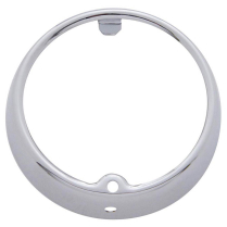 1939 Chevy Pass Car Tail Light Rim, Chrome