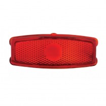 1941-48 Chevy Car Red Tail Light Lens