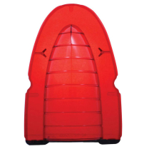 1954 Chevy Pass Car Upper Red Plastic Stop & Tail Light Lens