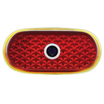 1940 Chevy Passenger Car Tail Light Red with Blue Dot Lens