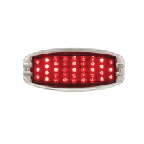 1941-48 Chevy Right Hand LED Tail Light - Red Lens
