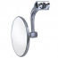 Chrome 3" Round Curved Arm Peep Mirror with Convex Glass