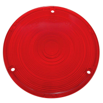 1958-59 Chevy/GMC P/U Plastic Fleetside Tail Light Lens-Red