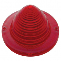 1960-61 Red Plastic Incandescent Tail Light Lens