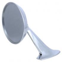 1965-66 Chevy Full Size LH Exterior Mirror with Bowtie