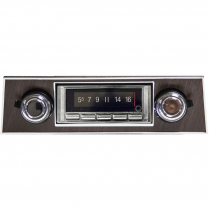 1967-68 Chevy Camaro USA-740 Radio with Walnut Bezel