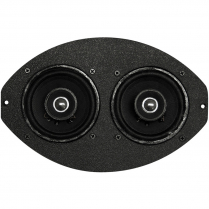 Dual 4" Dash Speaker Assembly 6" x 9" Size - 100 Watt