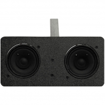 Dual 3-1/2" Dash Speaker Assembly 4" x 10" Size - OEM Mono