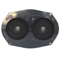 Dual 3-1/2" Dash Speaker Assembly - 60 Watt