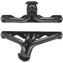 Chevy SB Block Hugger Headers - Silver Coated