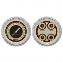 1951-52 Chevy Nostalgia Series 4-5/8" Speedo & Quad