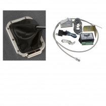 Horizontal Rect LED 350/400 Shifter Boot Indicator Kit Satin