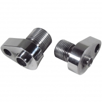 A/C Compressor Pads for 7176 with #8 & #10 - Polished