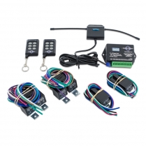 12 Function Remote Entry Kit with 2 Buttons & 6 Relays